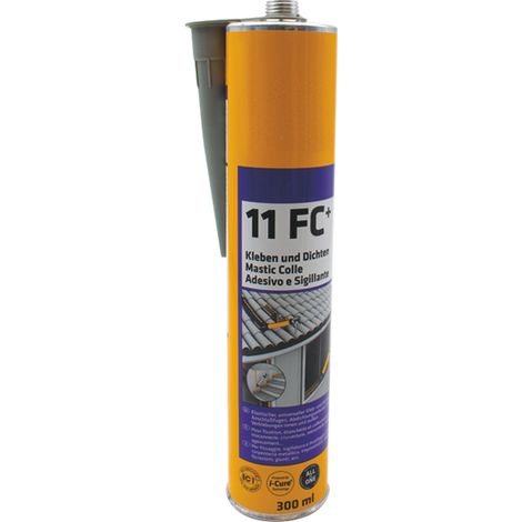 Anthrazitfarbener Polyurethan-Kitt 300 ml