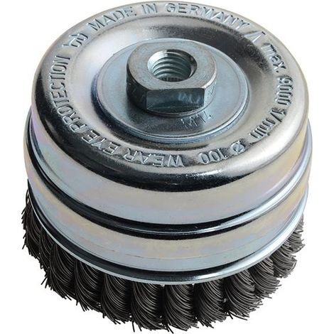 Topfbürste 100 x M14 x 0,5 mm, mehrfarbig.