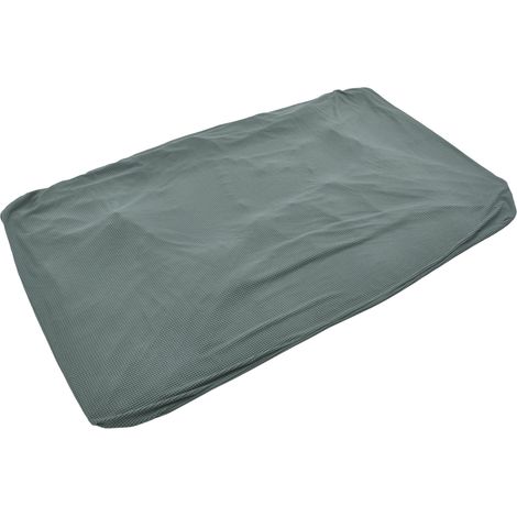 Dicker, gestrickter Fleece-Sofabezug, dehnbarer, rutschfester 3-Sitzer-Bezug, vollständige Abdeckung, blaugrünes Fleece für 3-Sitzer-Sofa (190-230 cm) (1/5)