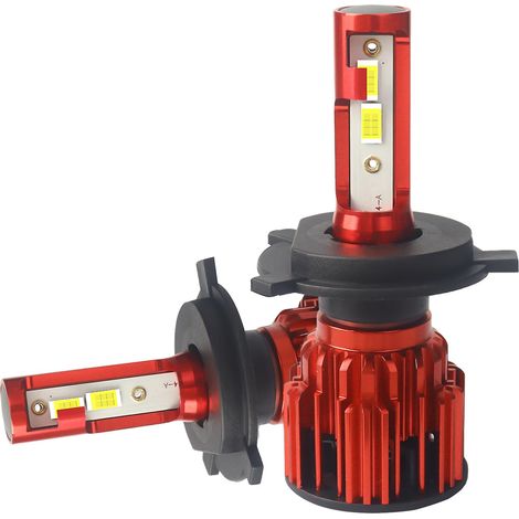 Ampoules de phares de voiture à lumière blanche haute luminosité 6000K, étanches et durables, pour éclairage de nuit de véhicule.