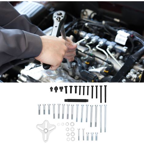 Outil d'extraction de volant, kit d'extraction de pignon d'équilibrage harmonique (surpoids) (1/5)