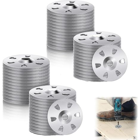 400 x 35mm Diameter Washers, Insulation Plates, Tile Brackets, Galvanized Insulation Dowel Washers, Galvanized Steel Thermal Plate, for Composite Panels (1/5)