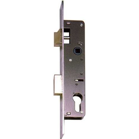 Cerradura 740 33mm Cromada Palanca y Resbalón ISEO