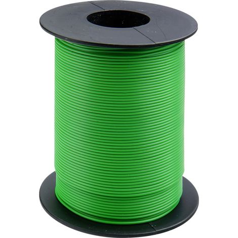 Donau Elektronik 119-14 Litze 1 x 0.14 mm² Grün 100 m