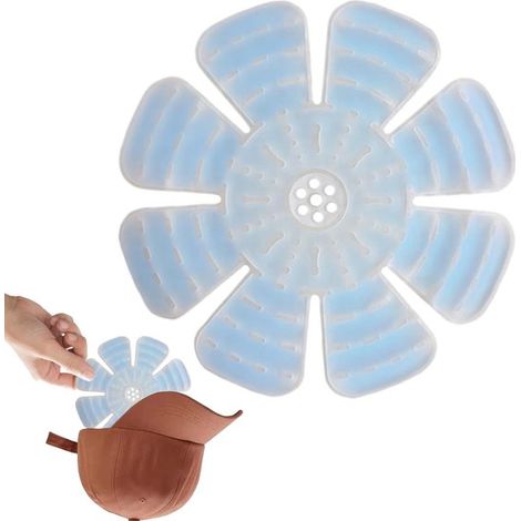 Gorro refrigerante con bolsas de hielo - Gorra de enfriamiento ajustable para actividades al aire libre - Transpirable y cómodo de llevar (1/5)