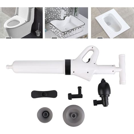 ST-012 Manueller Druckreiniger für Küche, Toilette und Abfluss mit eingebauter Luftpumpe (1/5)