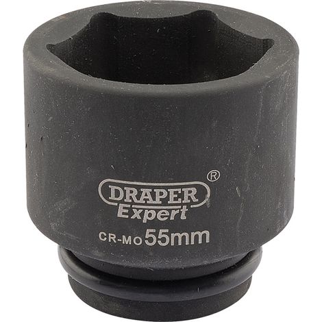 Draper Expert 05036 6-Point 55mm Impact Socket Wrench with Square Drive, 3/4 Inch (1/5)