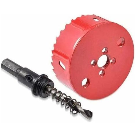 100mm Bi-Metal Hole Saw (M42 HSS), Heavy Duty for Wood Aluminum Iron Plastic (1/2)