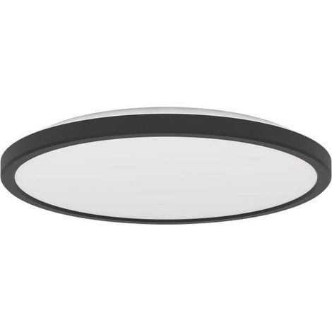 Eglo Rovito-Z plafón LED negro 30 cm de diámetro (1/3)