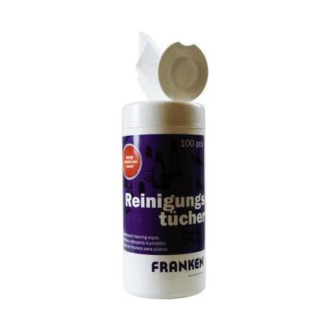 FRANKEN Reinigungstuch FRANKEN feucht nicht nachfüllbar 100 St./Pack.