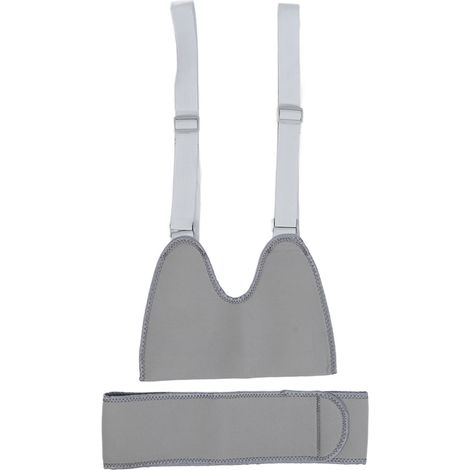 Écharpe Bras Croisée Dos avec Design Anti-Glissement et Sangle Poitrine pour Fractures et Blessures Bras (1/5)