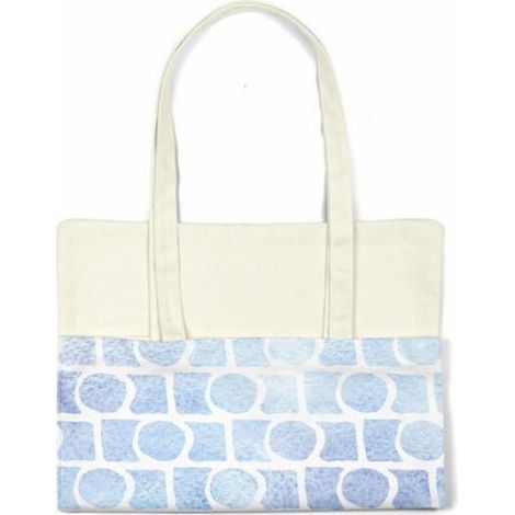 Sac Shopping Réutilisable - Tote Bag Coton 34x40 cm Anses 30 cm (1/4)