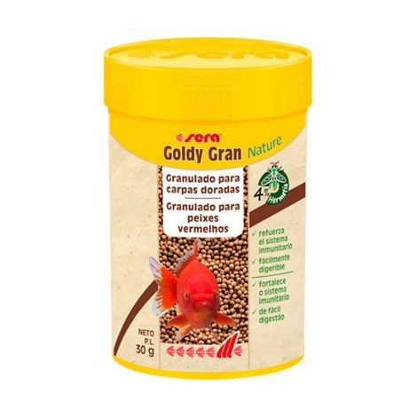 Sera Goldy Gran Nature - Alimento Granulado para Carpas Doradas Grandes