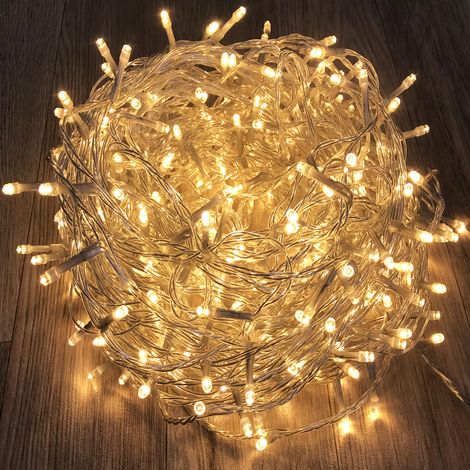 LED Lichterkette transparent innen & aussen-MLK014W-var