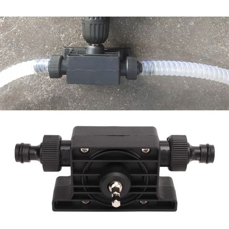 Nouvelle pompe à huile électrique entraînée par perceuse, débit élevé, mini-pompe à huile portable, peut pomper du carburant diesel. (1/5)