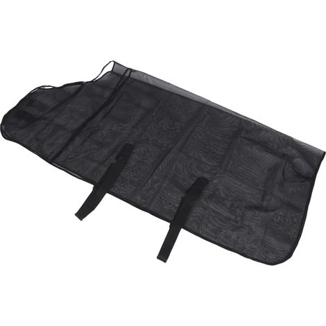 Couverture anti-mouches respirante, résistante au soleil et à l'abrasion, ajustable, idéale pour l'été. (1/5)