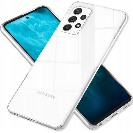 Funda protectora transparente NALIA 360° para Samsung Galaxy A33 delantera y trasera (1/4)