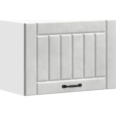 Armario de pared de diseño funcional para cocina ahorra espacio 60 x 31 x 40 cm madera de ingeniería gris hormigón 020050186 (1/5)