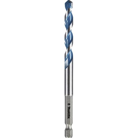 FORET MULTIMATERIAUX 8x120MM HEXA1/4 MAKITA E-15045 (1/6)