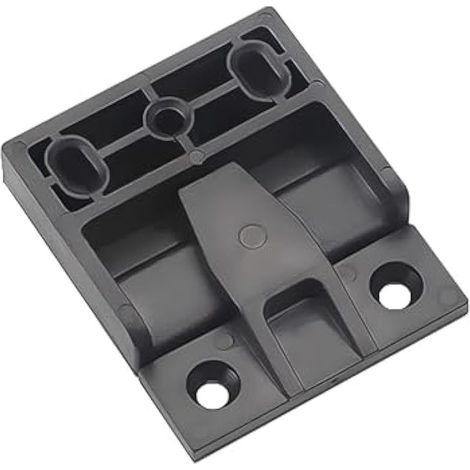 AS-L Réglable Ferrure à Enfiler Plaques de Partie et Cadre Support de Panneau Connecteur Raccords Suspendus pour Meubles Panneaux Capacité Jusqu'à 20kg Plastique (20 Paire) (1/5)