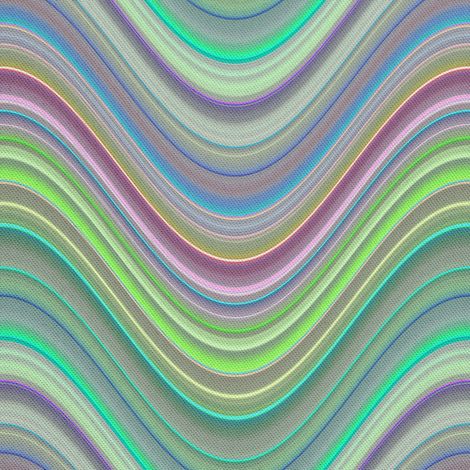 Telas decorativas para exteriores Oxford - Estampado ondulado en zigzag 2 (1/5)