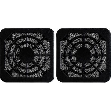 4 5 6 7 8 9 12 15cm Filtre de ventilateur Couvercle anti-poussière Grille en plastique pour ventilateurs de boîtier d'ordinateur DIY (40x40mm) (1/5)