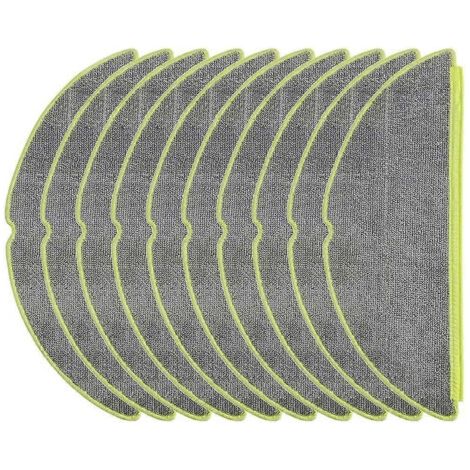Lot de 10 lingettes de rechange pour aspirateur compacteur de poussière iRobot Roomba 205 lingettes en microfibre lavables et réutilisables. (1/5)