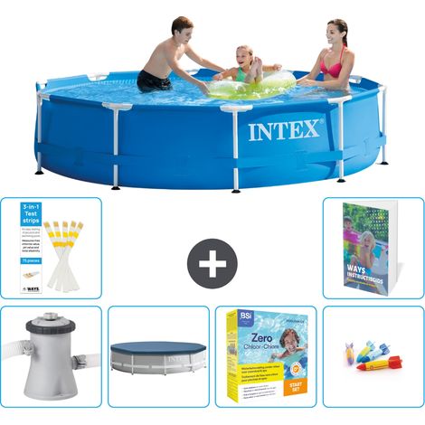 Frame Pool Rund - 305x76 cm - 7-teilig S231