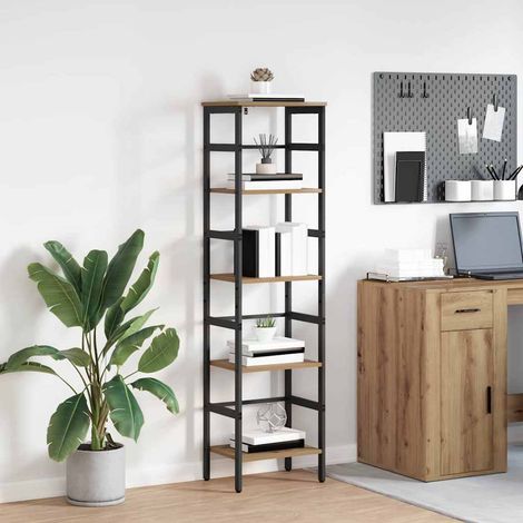 Bücherregal Artisan-Eiche 40 x 29,5 x 149 cm Holzwerkstoff
