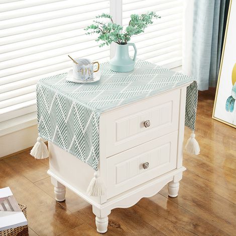 Housse de table de chevet, housse de meuble TV, chiffon pour réfrigérateur (1/3)