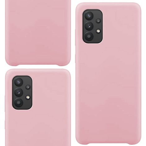 Flexible Silikonhülle für Samsung Galaxy A03s, pink (1/5)