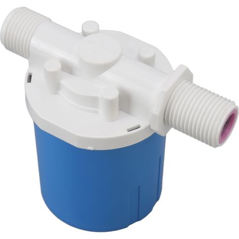 Robinet Flotteur Automatique en Plastique Compact Antifuite Contrôle Niveau d'Eau Intégré pour Réservoir G1/2 Entrée Latérale (1/5)
