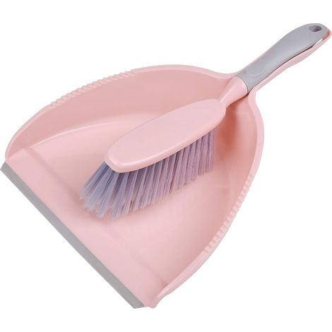 Mini balai à main et pelle à poussière amovible, ensemble pelle à poussière portable pour sols, canapés, bureaux, claviers, voitures