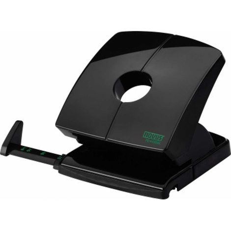 Locher B 230 re+new 8cm 30 Bl. (80 g/m²) mit Anschlagschiene schwarz (1/5)