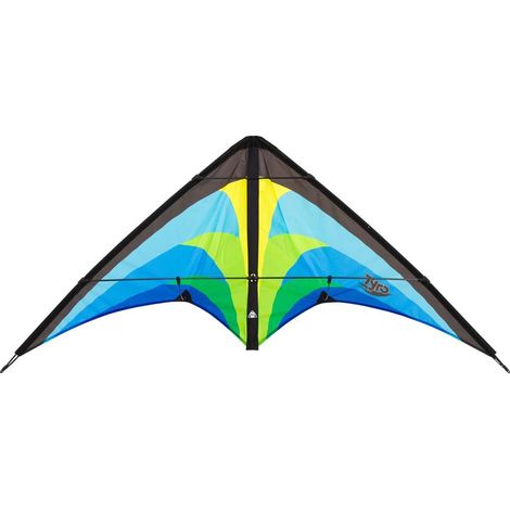 HQ DESIGN - CERF-VOLANT DE DIRECTION TYRO ARCTIC POUR DÉBUTANTS À PARTIR DE 8 ANS 56 X 120 CM AVEC CORDONS EN POLYESTER 20 KP 2