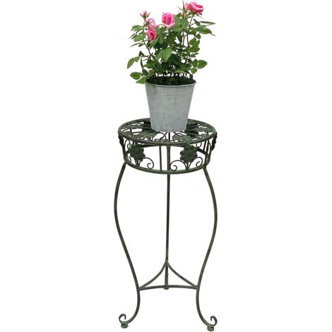 96008 M Colonne de fleurs Antique Support de plantes Tabouret de plantes Vintage