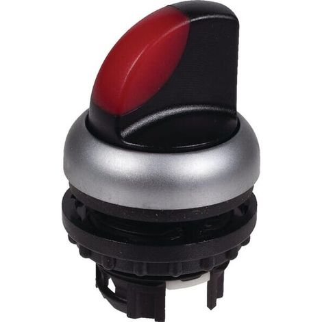 Selector iluminado rojo EATON M22WLKR