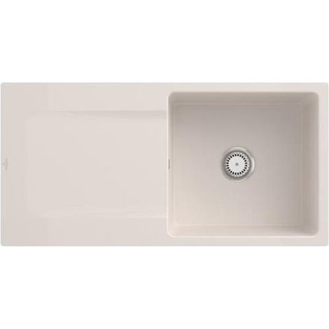 Villeroy & Boch 33361FKR SP Siluet 60 plat 980x490 mm Ablgarn.