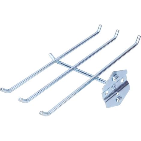 Support mural pour outils de quincaillerie, panneau perforé, crochet, porte-outils de garage (1/5)
