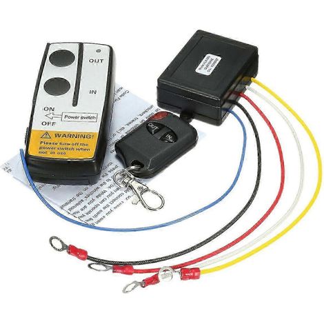12V 315MHz 50Ft / 15M Drahtloses Seilwinden-Fernbedienungsset für ATV US-JXLGV (1/5)
