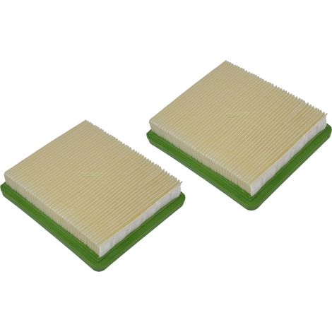2 X filtre à air pour tondeuse Brast BRB-RM-20224 DELUXE RL (1/4)