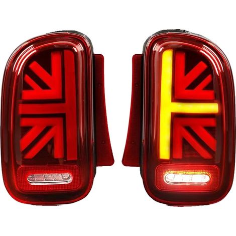 Set di luci posteriori a LED, compatibili con Mini Clubman R55, 2 pezzi, colore rosso. (1/2)
