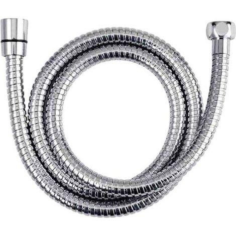 Tuyau de douche flexible - AVIZAR - 2 m - Noyau cuivre - Double écrou renforcé - Revêtement EPDM (1/4)