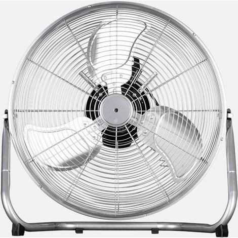 Ventilador Industrial Yumbo 50w Cromo 3vel 3aspas 42x47x20,5cm