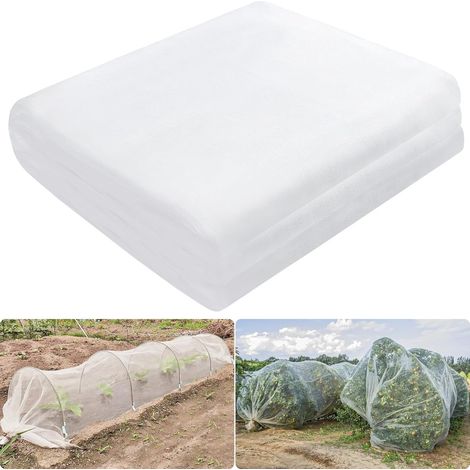 Filet Anti Insecte Potager, 3m X 10m Filet de Protection des Potager, Filet de Protection Jardin Contre Les Insectes et Oiseaux - pour la Protection des Plantes Fleurs Légumes et Fruits (1/5)