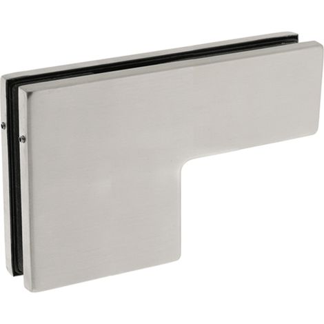 Tesa Glass Accessoire Coin Fixation Verre Acier Inox (1/3)