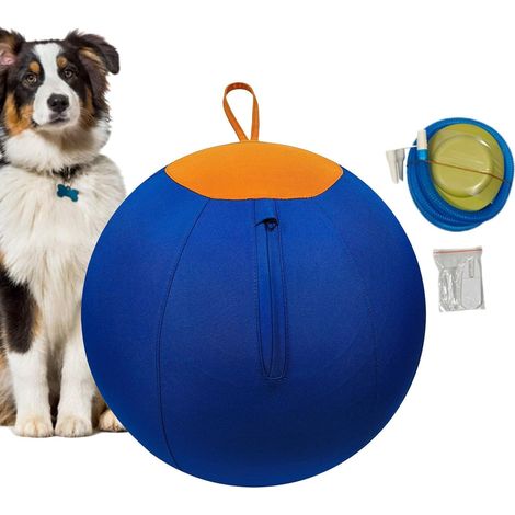 Palla per cani di grossa taglia, Giocattoli interattivi per animali in movimento, Palla per cani di grossa taglia per giochi all'aperto, Ideale per interni, esterni, viaggi, compleanni, occupazione (1/5)
