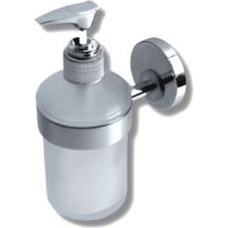 Novaservis Mephisto - Dispensador de jabón 150 ml, cromo/vidrio 6855,0