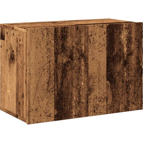 Maison Exclusive - TV-Wandschrank Altholz-Optik 60x30x41 cm (1/5)