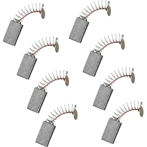 Balais de rechange en carbone pour moteurs perceuse 5 x 8 15 mm (1/5)